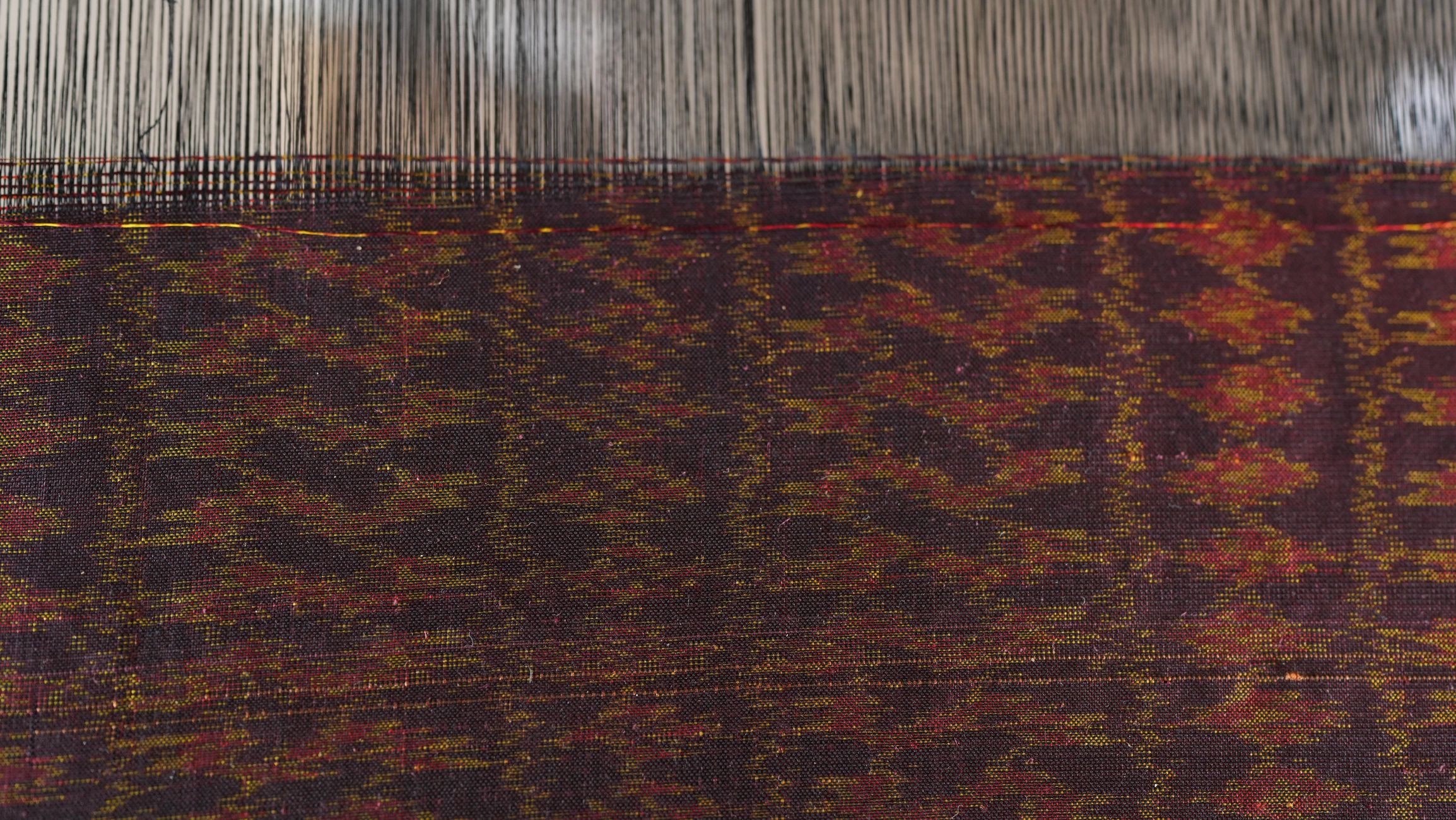 Close-up woven textile texture